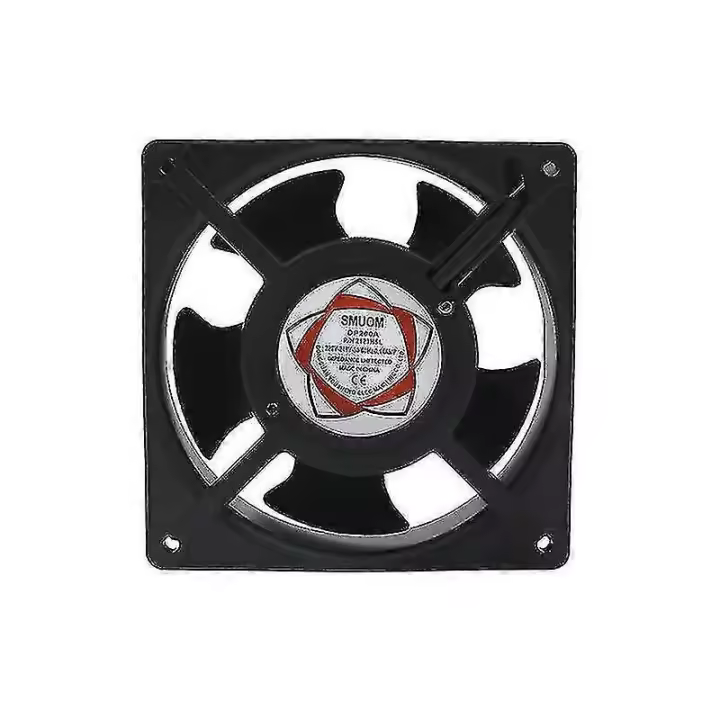 Ventilador axial de alta temperatura para chimenea - Insertable, silencioso, universal (120 x 120 x 38 mm) - 1