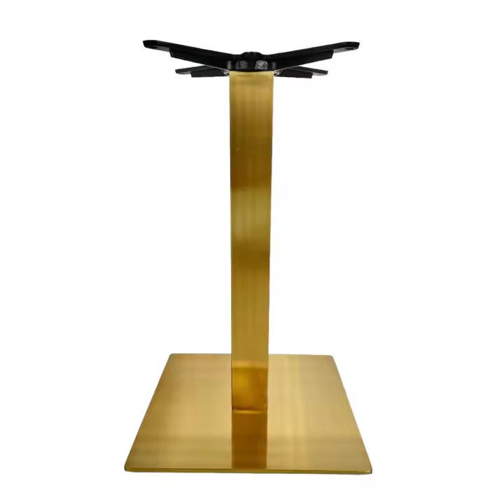 Base de Maple de la tabla de ZStyle-Cuadrado-Oro-Para La Barra de la tabla de café, restorante, Hotel, hotel-Interior/Al Aire Libre-Tabla de la pierna-Fuerte-Bricoaje - 1