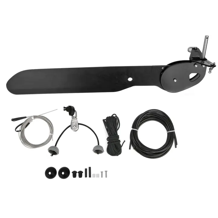 Sistema De Dirección Rudder Para Bote De Pesca Canoa Clip Y Fijación Accesorio De Navegación Para Bote De Kayak Y Canoa - 1