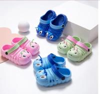 Zapatillas De Jardín Para Niños 2024 Dibujos Animados De Caterpillar Sandalias De Playa Verano Calzado Infantil De Alta Calidad Flip Flops Unisex Tamaño 1-2 Años Material Superior PU Leather Suela PVC Transpirables - details 4