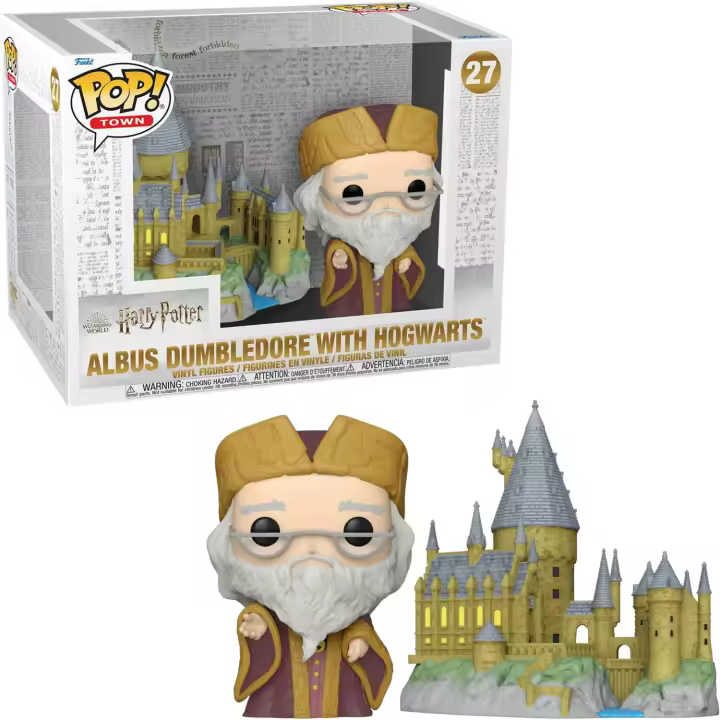 Funko Albus Dumbledore  with Hogwarts  Profesor - Harry Potter  Funko Town 27 - 1