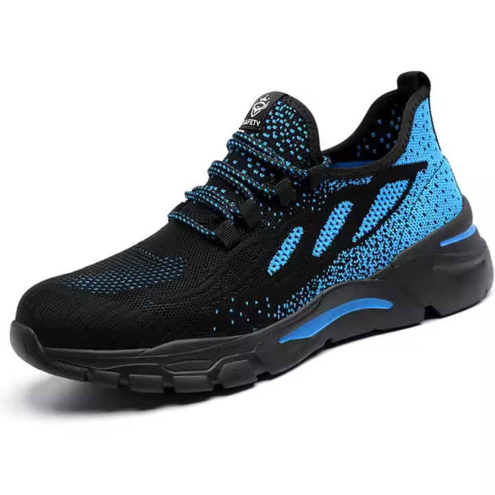 Zapatos de Seguridad para Hombres y Mujeres Zapatillas con Punta de Acero Antideslizante Calzado de Seguridad Ligeros y Transpirables Zapatos de Trabajo - 1