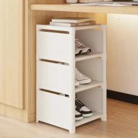 Organizador De Zapatos De Múltiples Capas Estante Ajustable Para Ahorrar Espacio En El Pared Y Esquina Stackable Para Guardar Zapatos Y Gabinete - details 4