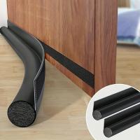 1pc Tira De Sellado Para Puerta Ajustable Antigolpes De Espuma Bloqueador De Aire Para Prevenir El Frío Y Mantener Calor - details 3