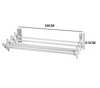 Tendedero Extensible Metalico Resistente al óxido Tipo Acordeon de Pared - - details 1