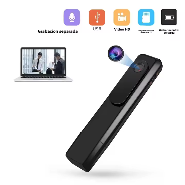 Cámara Mini Full HD 1080P Portátil Para Deportes DVR Cámara De Acción Pequeña Con Visión Nocturna Grabadora De Video USB - 1