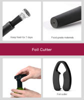 Abridor de vino portátil, bomba de presión de aire, Sacacorchos de botella, herramientas de abridor, accesorios de Bar para el hogar, restaurante, fiesta, amantes del vino - details 9