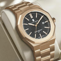 Reloj De Pulsera Para Hombre SAPPHERO Lujo Resistente Al Agua Luminoso Cronógrafo Acero Inoxidable Cuarzo Reloj Hombre - details 5