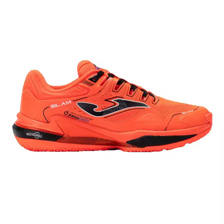 Zapatillas  Joma Slam color naranja para hombre. Suela Omni ideal para pádel y tenis - 1