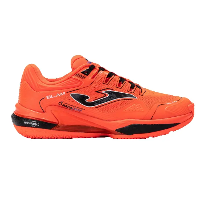 Zapatillas  Joma Slam color naranja para hombre. Suela Omni ideal para pádel y tenis - 1