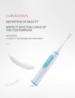 Cepillo De Dientes Eléctrico Sonic Jian Para Hombres Y Mujeres Adultos Cepillo De Pelo Suave IPX6 Impermeable No Recargable - details 6