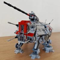 Bloques De Construcción De Robot Espacial Técnico De Terreno Todoterreno AT-TE MOC Para Niños Juguetes Educativos Regalo De Cumpleaños - details 0