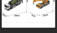 Mini Excavadora De Escala 1:50 HUINA Con Sistemas Hydraulicos Juguete De Construcci\u00f3n Para Niños Regalo De Juguete De Maquinaria De Ingenier\u00eda Para Ni\u00f1os - details 16