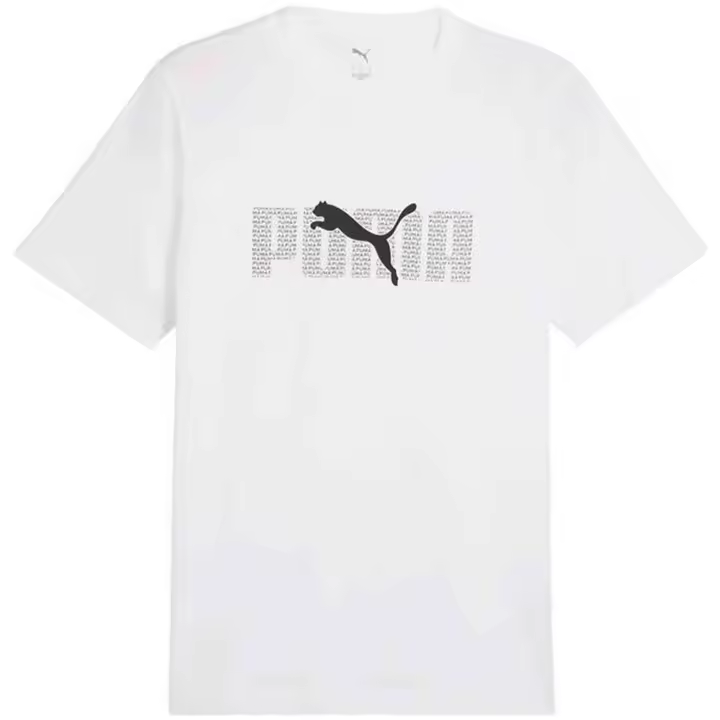 Camiseta de Manga Corta Puma Ess Logo Lab para hombre en color blanco - 1