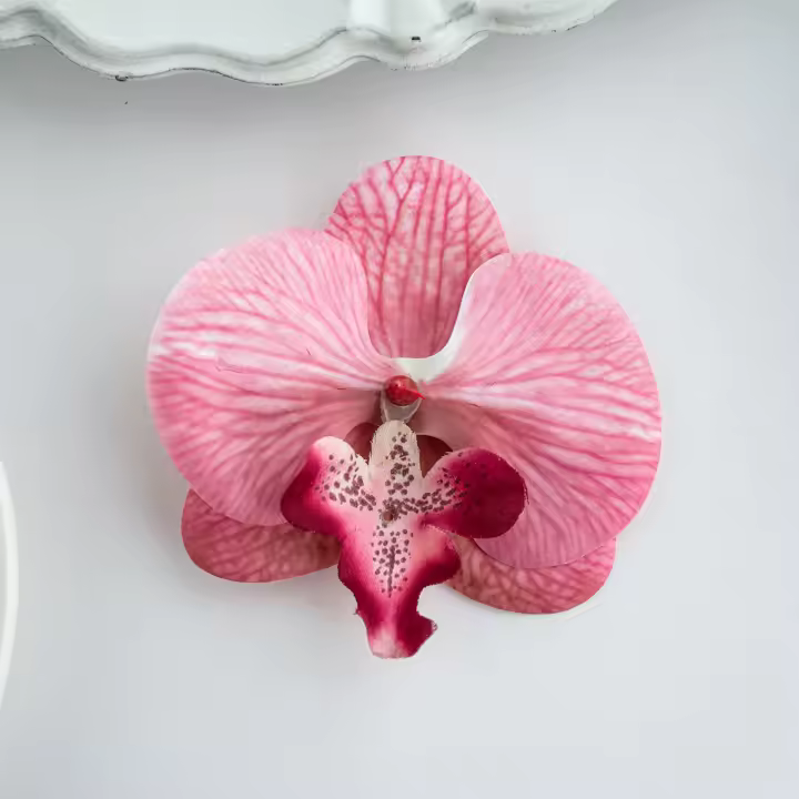 Orquídea Artificial Mariposa Thai Para Boda Accesorios De Novia Adornos De Cabeza Y Pinzas De Pelo Regalo DIY Venta Al Por Mayor Y Por Menor - 1