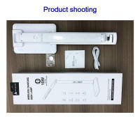 Lámpara De Escritorio LED Con Cargador Inalámbrico Y Puerto USB Luz Nocturna Para Cama Toque Dimmer Amigable Con Los Ojos Para Juego Y Lectura En Casa - details 16