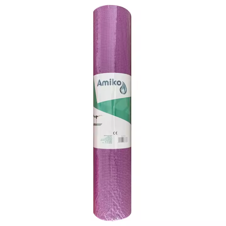 ESTERILLA DE YOGA AMIKO DE COLOR PURPURA Y MEDIDAS 1,73x61 CM. - 1