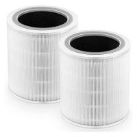 Filtro De Reemplazo W8KC Para Purificador De Aire Compatible Con LEVOIT-Core 400S/400S-RF Filtración Activada Carbon 360 Grados HEPA - details 0