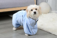 Toalla Absorbente Para Mascotas Algodón 100% Para Perros Y Gatos Toalla De Baño Rápida Toalla De Secado Fuerte Suministros Para Mascotas - details 1