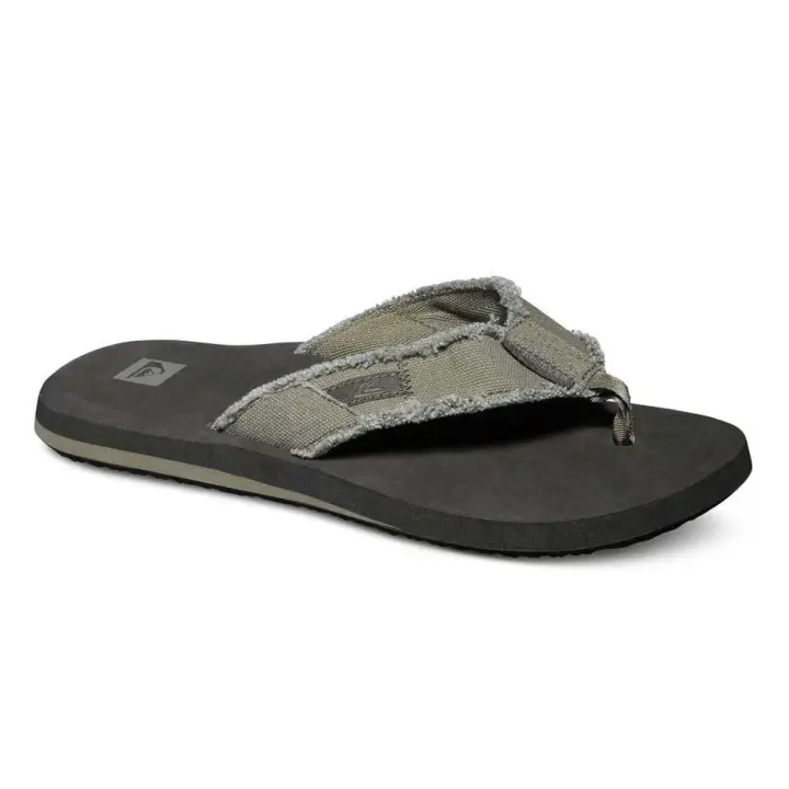 Quiksilver Chanclas Monkey Abyss Negro,Gris Hombre Adulto - 1