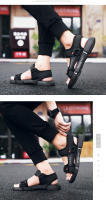 Sandalias Para Hombre Verano Comodidad Transpirable Zapatillas De Moda Antideslizantes Romanas De Calidad Buena Para Exteriores - details 17