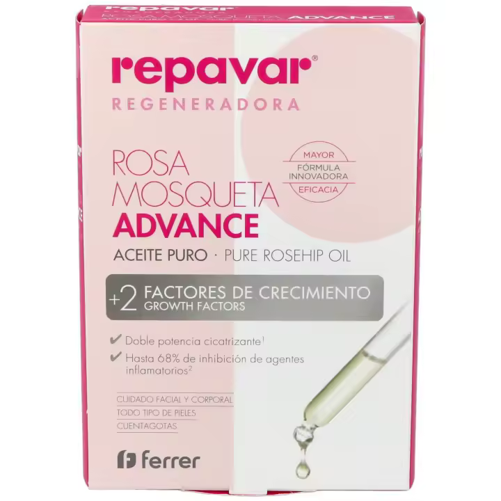Repavar Aceite Puro De Rosa Mosqueta Advance, 15 Ml - 1