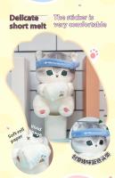 Muñeco De Peluche Suave Y Genuino Mofusand Serie Obrero 21cm Gato Trabajador Delfín Juguete Regalo Para Adultos Y Adolescentes - details 7