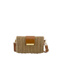 MODELISA Bolso Bandolera De Rafia Paja Pequeño Hombro Cruzado Playa Casual Para Mujer - details 0