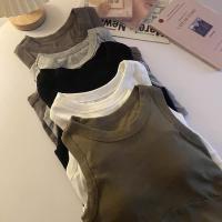 Deportivo De Espalda Para Mujer Sin Mangas Chaleco Elegante Delgado Con Almohadillas De Sujetador Top Corto Transpirable De Nylon Y Spandex - details 9