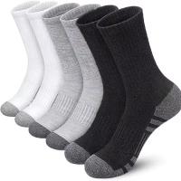 Calcetines De Fútbol Para Hombres De Talla Grande Con Agarre En La Parte Inferior Cómodos Y De Alta Calidad Para Gimnasio Al Aire Libre 6 Pares Nuevos Estilo Suaves - details 0