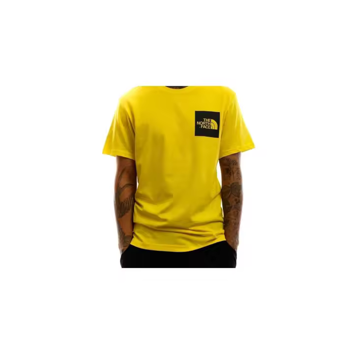 The North Face Camiseta Deportiva Amarilla Hombre Cómoda Transpirable Ligera - 1