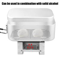 Juego De Cocina Ultraligero Para Camping Y Senderismo Juego De Comedor De Aluminio Para Picnic Accesorios De Cocina Para Exteriores - details 2