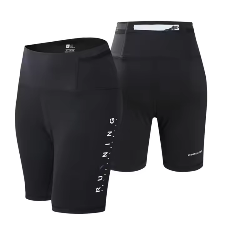 Shorts De Entrenamiento De Compresión Para Hombres Y Mujeres 2024 Verano Elásticos Secado Rápido Fitness Gimnasio Running Deporte - 1