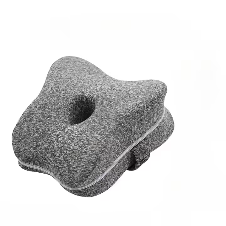 Almohada De Espuma De Memoria Para Rodilla Ortopédica Almohada De Pierna Para Dormir Alivio Del Dolor De Cintura Y Hombros Soporte Para Pierna Y Caderas - 1