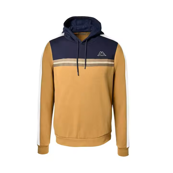 Sudadera Kappa Imagin Active Marron Marino Hoodie 371238W-A01 - 1