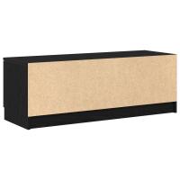 Mueble de TV vidaXL Negro Roble 102x35x36,5 cm Madera elaborada - details 4
