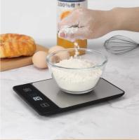 Báscula digital de bolsillo, fácil de transportar Báscula digital electrónica recargable de 10kg/1g, báscula eléctrica de cocina de acero inoxidable for hornear, precisión de gramos - details 1