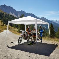 Carpa Cenador 3x3m Plegable Impermeable Blanca | Montaje Rápido sin Herramientas | Exterior Jardín, Playa, Camping y Eventos - details 1