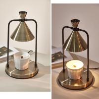Lámpara De Mesa Decorativa De Vela Lámpara De Aromaterapia Para Derretir Cera Con Vidrio Blanco Moderna Para Dormitorio - details 5