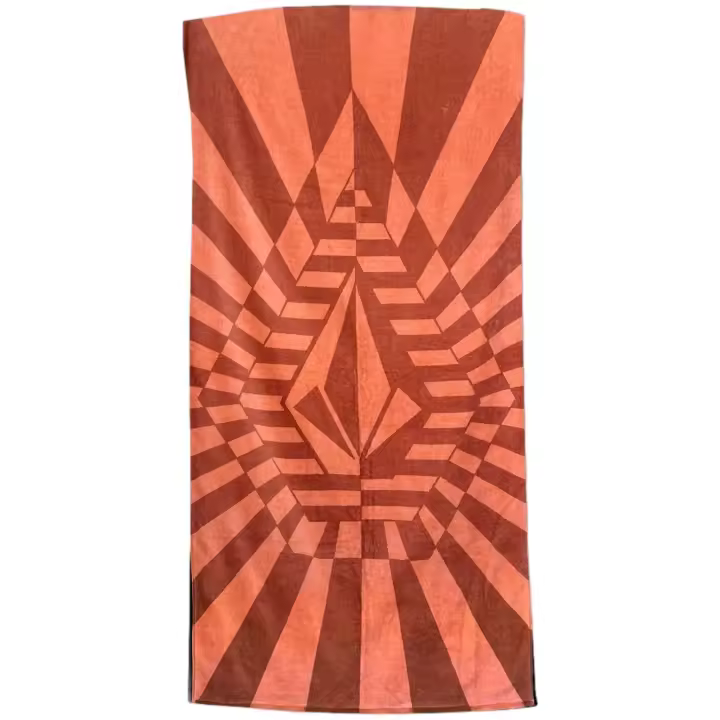 Toalla Volcom modelo Stoneray Towel para hombre en color rosa - 1