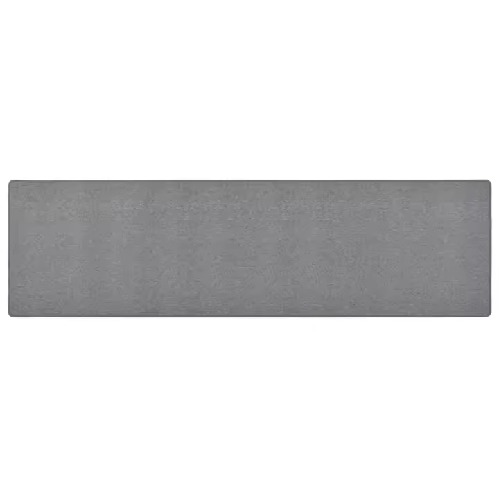 vidaXL Alfombra de pasillo 80x300 cm Color Antracita,  Gris oscuro,  Gris claro y mas Alfombras de área  Alfombra de Piso para Sala de Estar Dormitorio Habitación Salón - 1