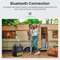 Monster VMay Televisor portátil para exteriores, pantalla 1080P Full HD de 15.6 pulgadas, audio de 60W, batería recargable incorporada de 12V/9A, 8 horas de reproducción de video, 25 horas de audio, Al aire libre, observación en vivo - details 7