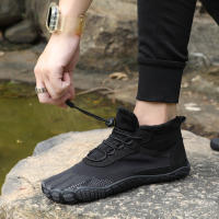 Botas De Invierno Para Hombres Y Mujeres Zapatos Casuales De Nieve Botas De Pies Calientes Para Exteriores Trabajo Zapatillas De Neopreno Cremallera Ajuste Tamaño 36-47 - details 31