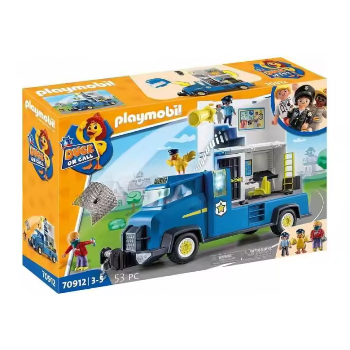 PLAYMOBIL Duck on Call 70912 Camión de Policía - 1