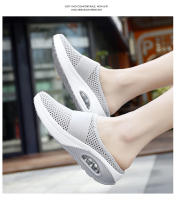 Zapatillas De Caminar Para Mujer Con Almohadilla De Aire Slip-On Ortopédicas Para Diabéticas Plataforma Ligera De Malla Zapatos Planos Con Tiras En La Parte Superior Suela De TPU - details 18