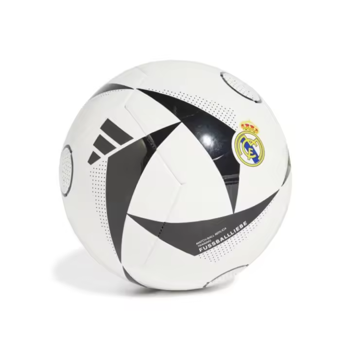 Adidas Real Madrid Club Home IX4019 balón oficial del Real Madrid con gráficos inspirados en su equipación, ideal para entrenamientos y juegos casuales - 1
