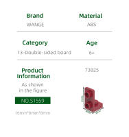 Bloques De Construcción Compatible Con Legos Wange253Pcs/Lot 73825 Bracket 1x1-1x2 Juguetes Para Niños Caja De Regalo De Bloques De Construcción Pequeños Material ABS - details 3
