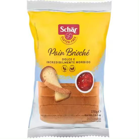 Pan Brioche Sin Gluten 370g Dr. Schar - 1