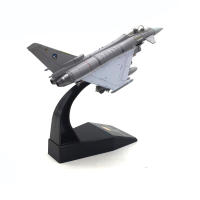 Modelo De Avión De Aleación Fundida 1/100 Typhoon Ef2000 Europeo Simulación De Avión De Combate Para Colección Interior Y Regalo - details 1