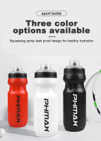 Botella De Bicicleta PHMAX 610ML Capacidad Grande Portátil Para Deportes Al Aire Libre MTB Carretera Correr Plástico Resistente - details 2